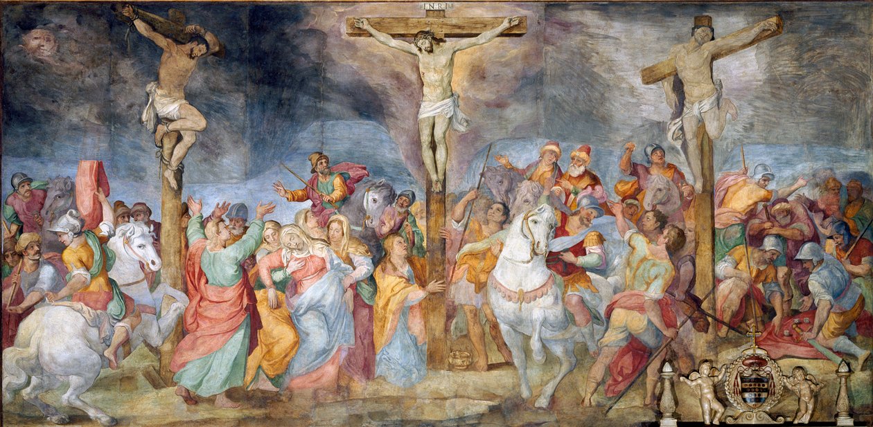 La Crocifissione con l