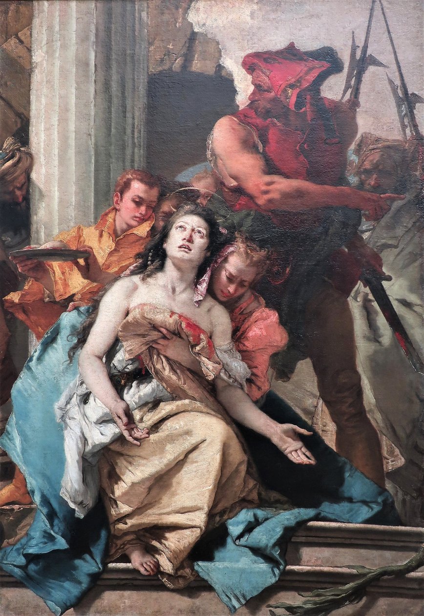 1755 Tiepolo Hl. Agata da Giovanni Battista Tiepolo
