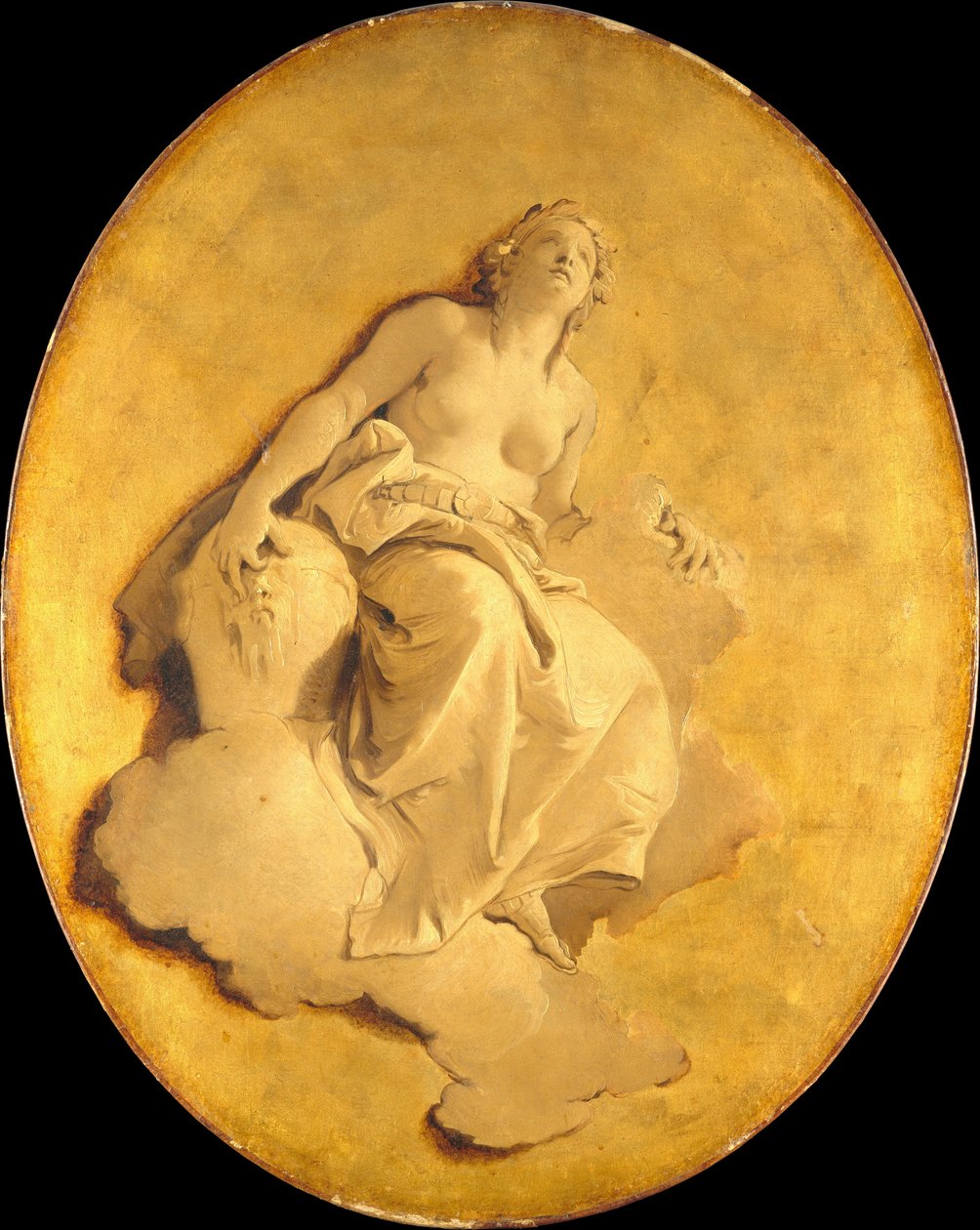 Una figura allegorica femminile da Giovanni Battista Tiepolo
