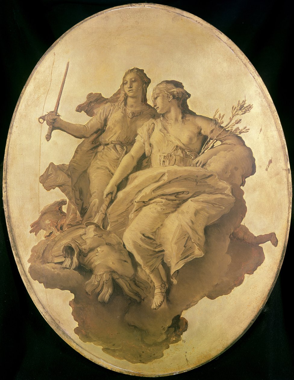 Allegoria della Pace e della Giustizia da Giovanni Battista Tiepolo