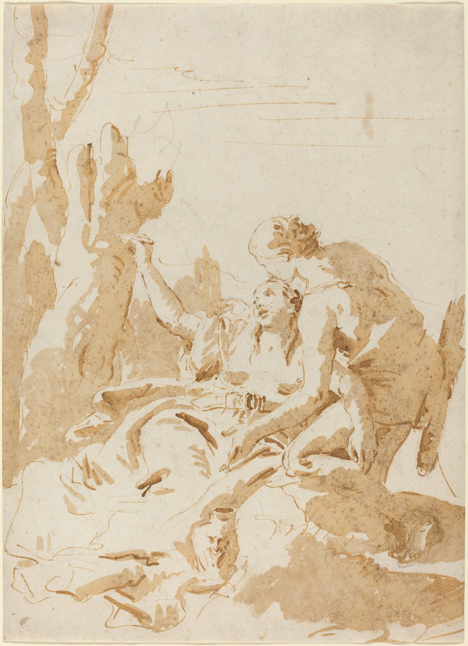 Angelica e Medoro da Giovanni Battista Tiepolo