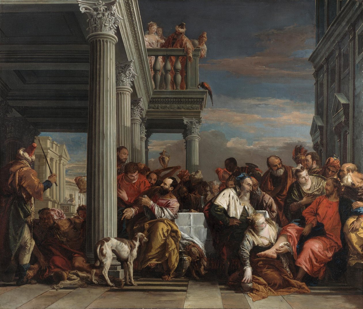Christus im Haus des Simon des Pharisäers da Giovanni Battista Tiepolo