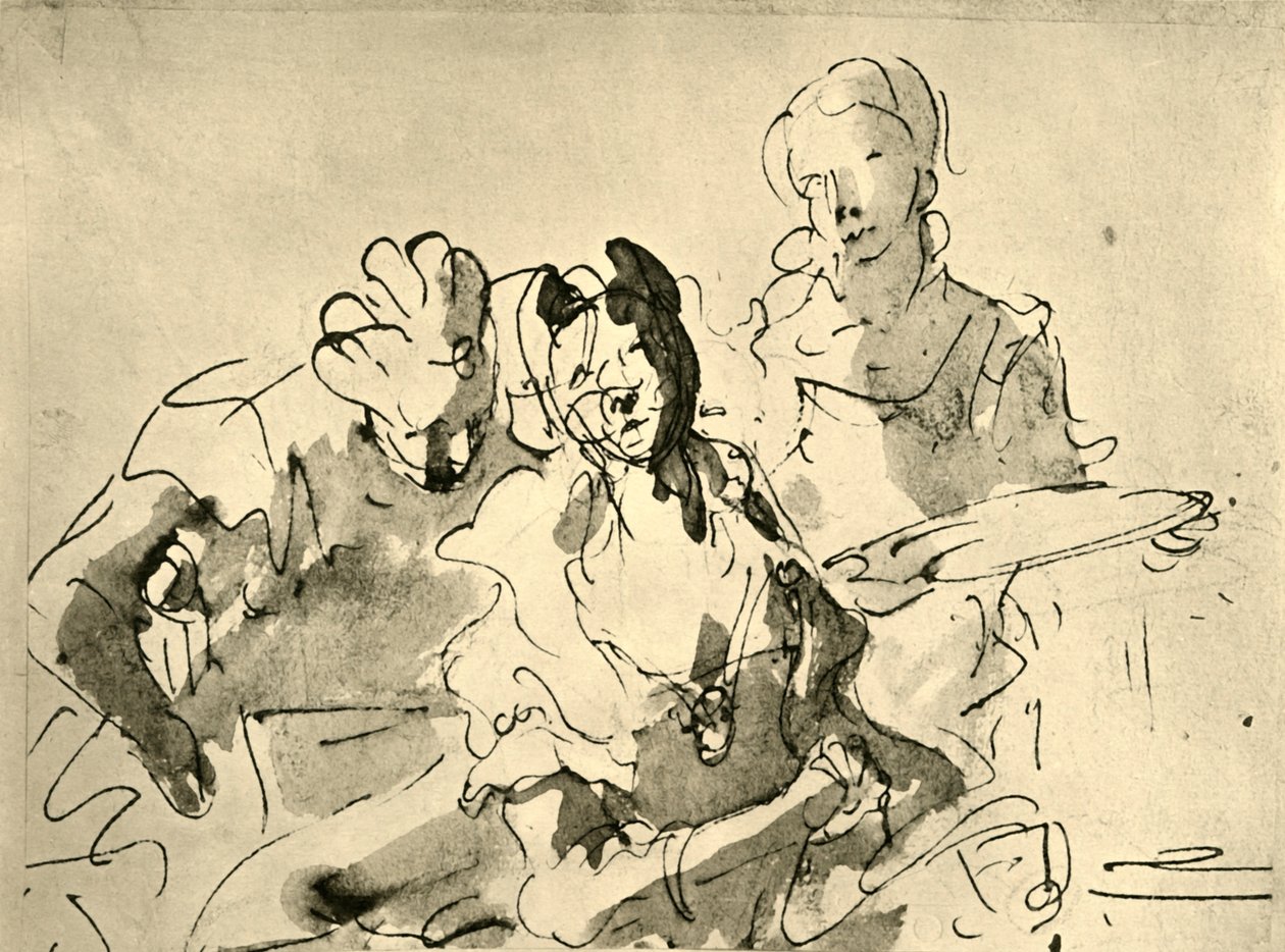 Cleopatra, inizio XVIII secolo, 1928 da Giovanni Battista Tiepolo