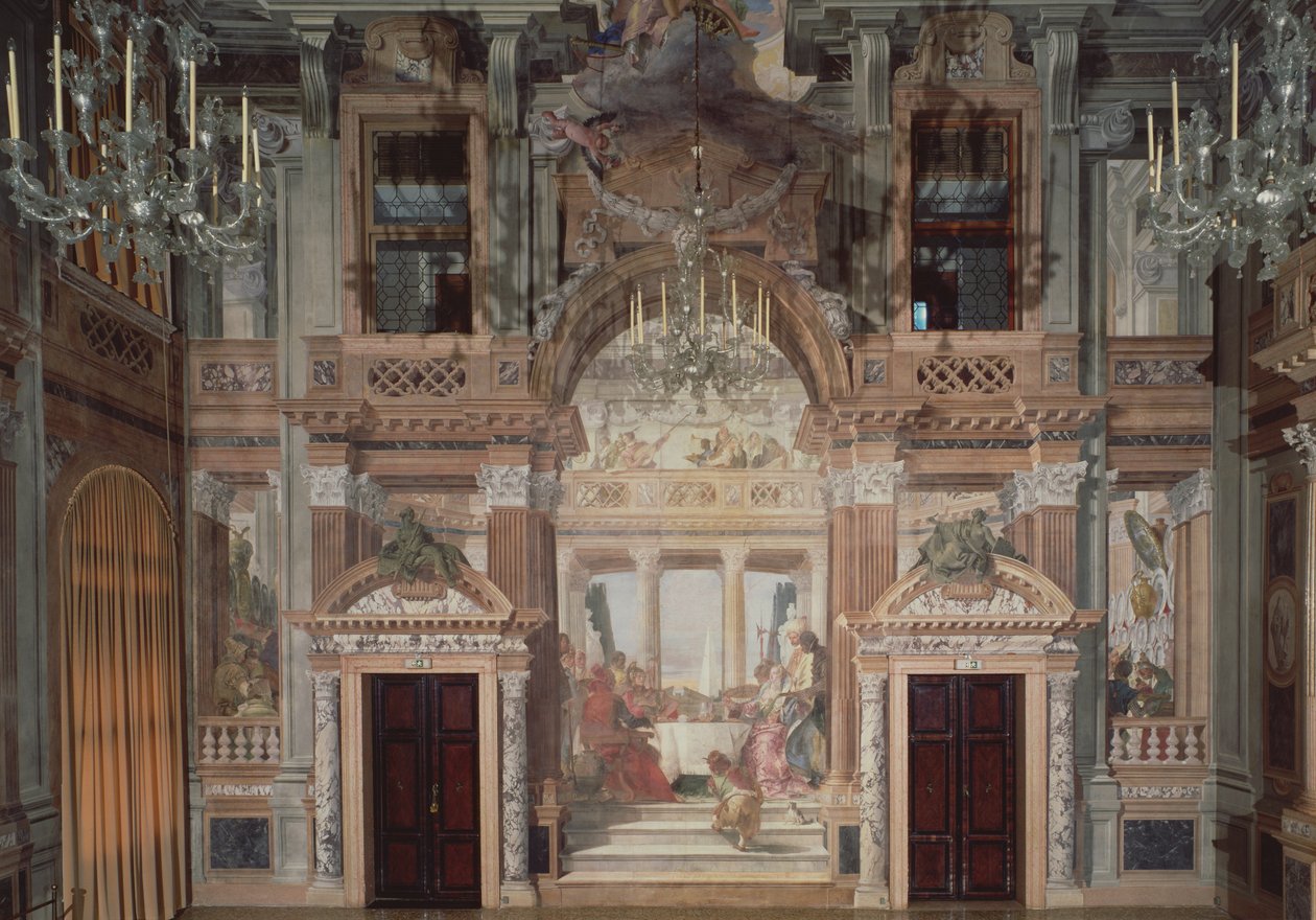 Il banchetto di Cleopatra, 1747-50 da Giovanni Battista Tiepolo