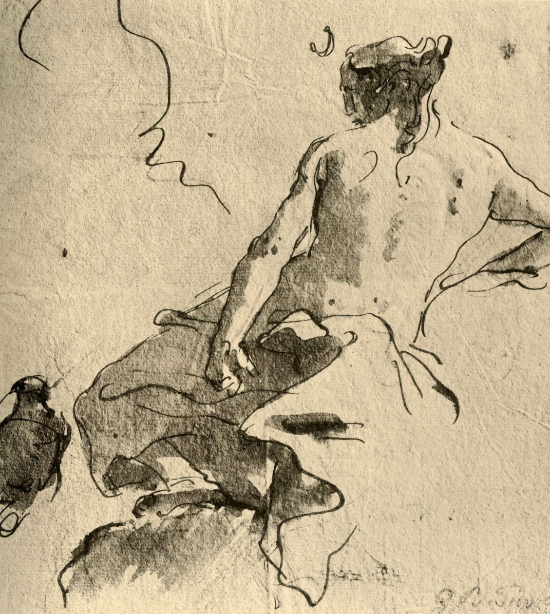 Diana, 1757, 1928 da Giovanni Battista Tiepolo