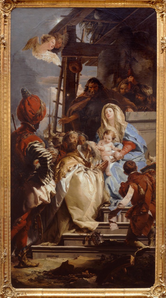 Die Anbetung der Könige da Giovanni Battista Tiepolo