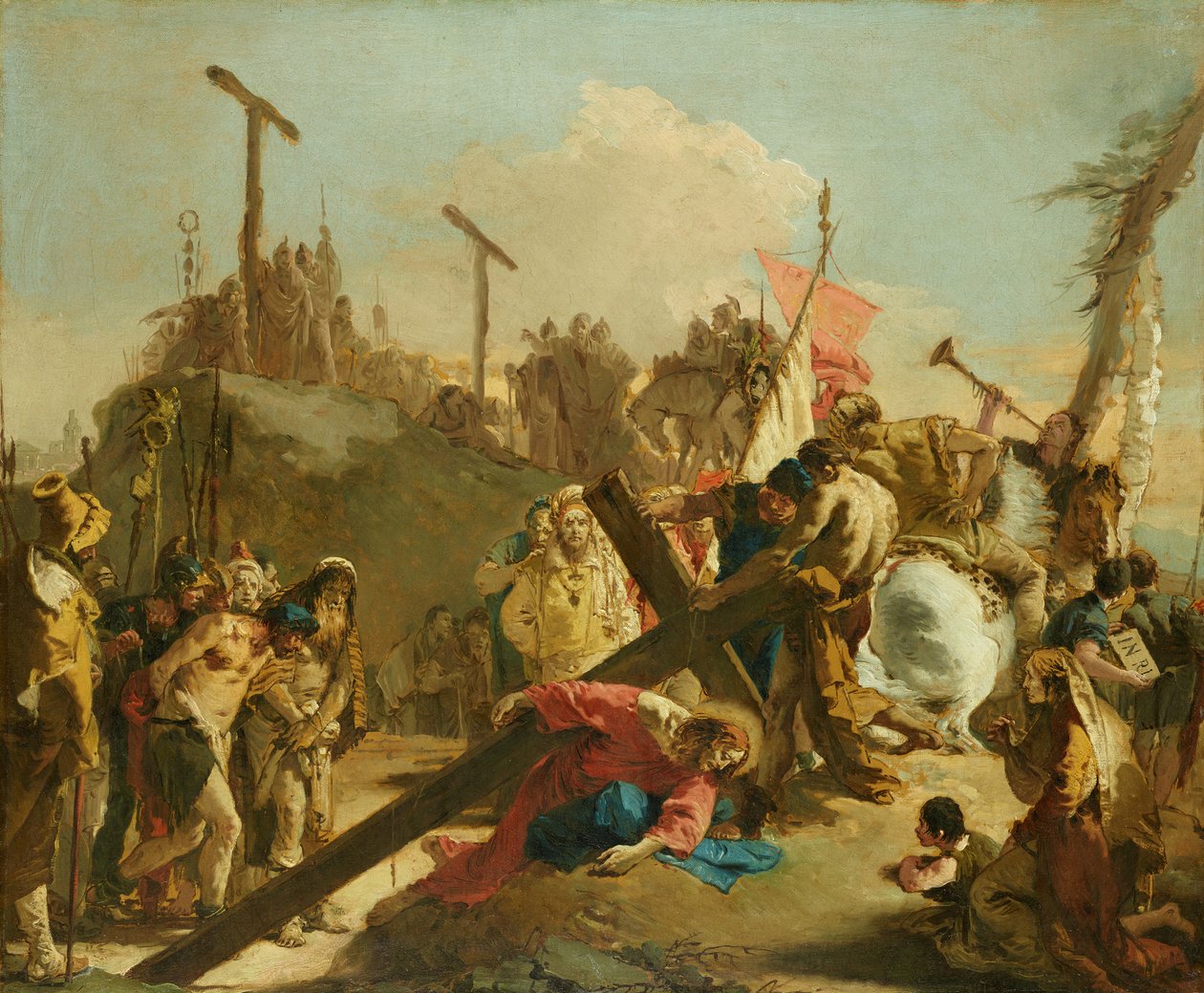 La crocifissione di Cristo da Giovanni Battista Tiepolo
