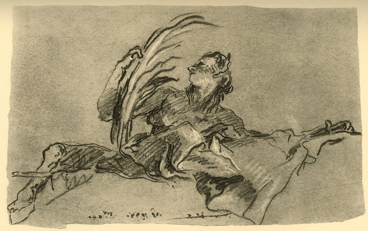 Fauno femmina, c1761, 1928 da Giovanni Battista Tiepolo
