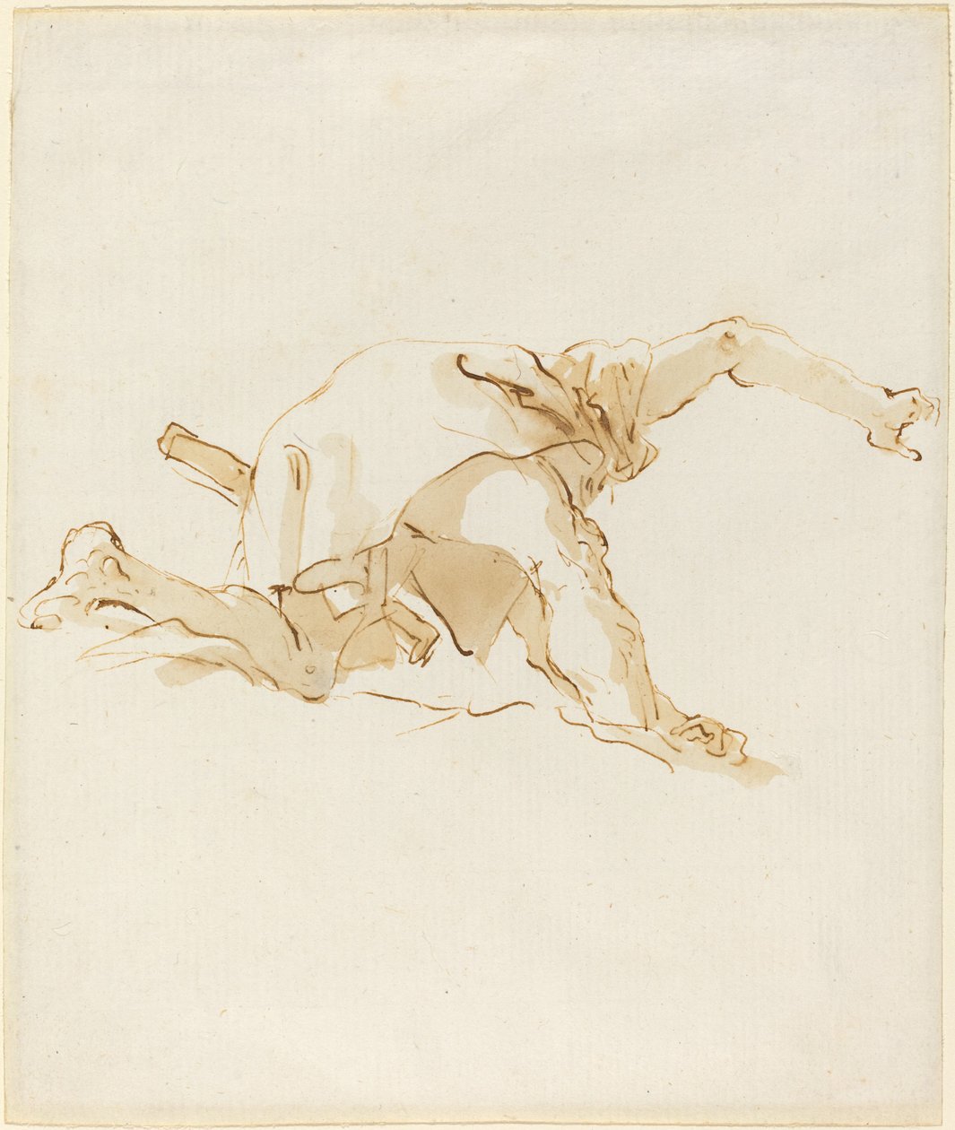 Figura su una nuvola da Giovanni Battista Tiepolo