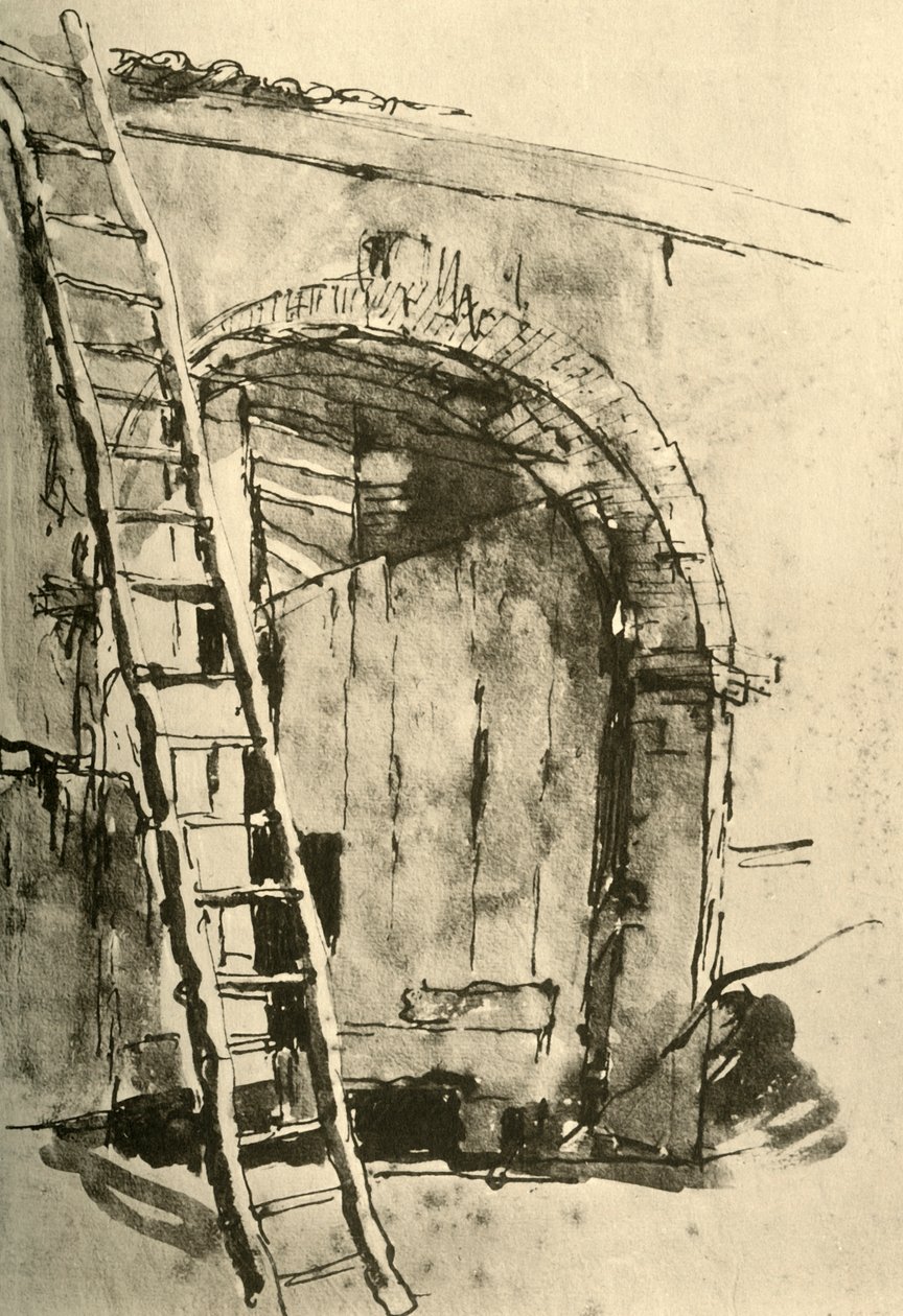 Portale, metà XVIII secolo, 1928 da Giovanni Battista Tiepolo