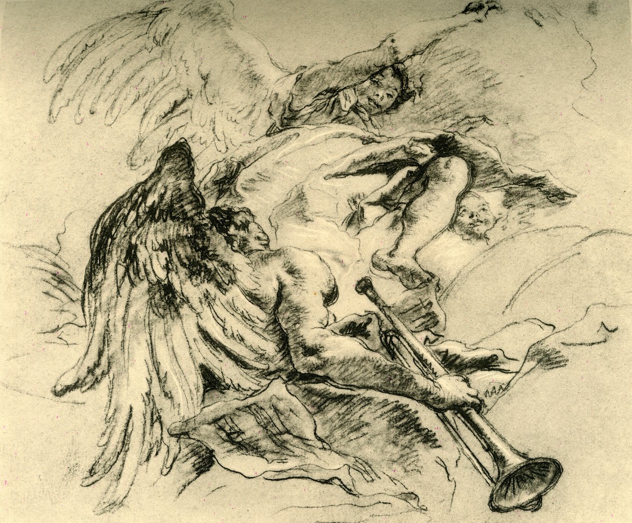 Gruppo di angeli da Giovanni Battista Tiepolo
