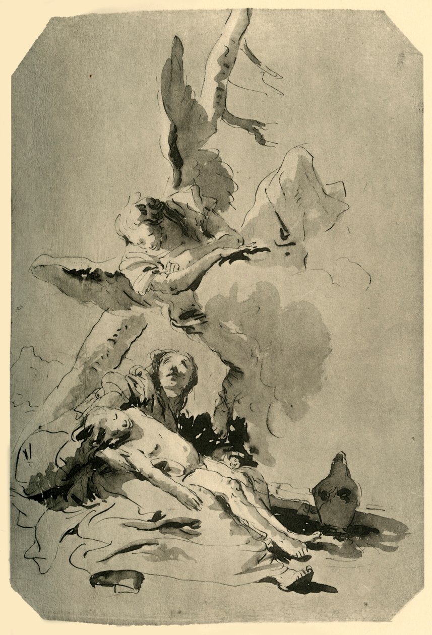 Agar e Ismaele, 1735 da Giovanni Battista Tiepolo