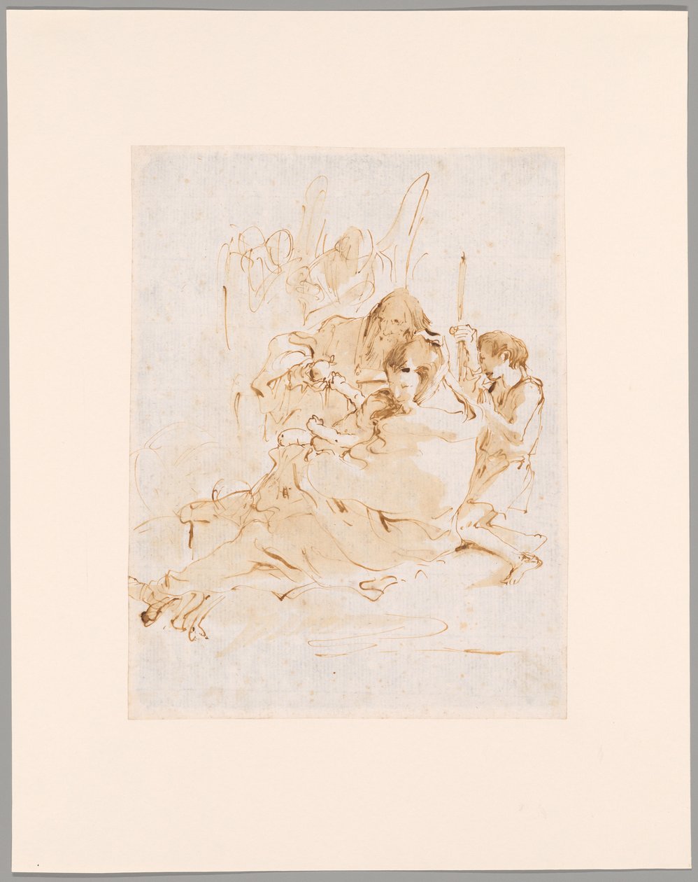 Sacra Famiglia con San Giovanni e due angeli da Giovanni Battista Tiepolo