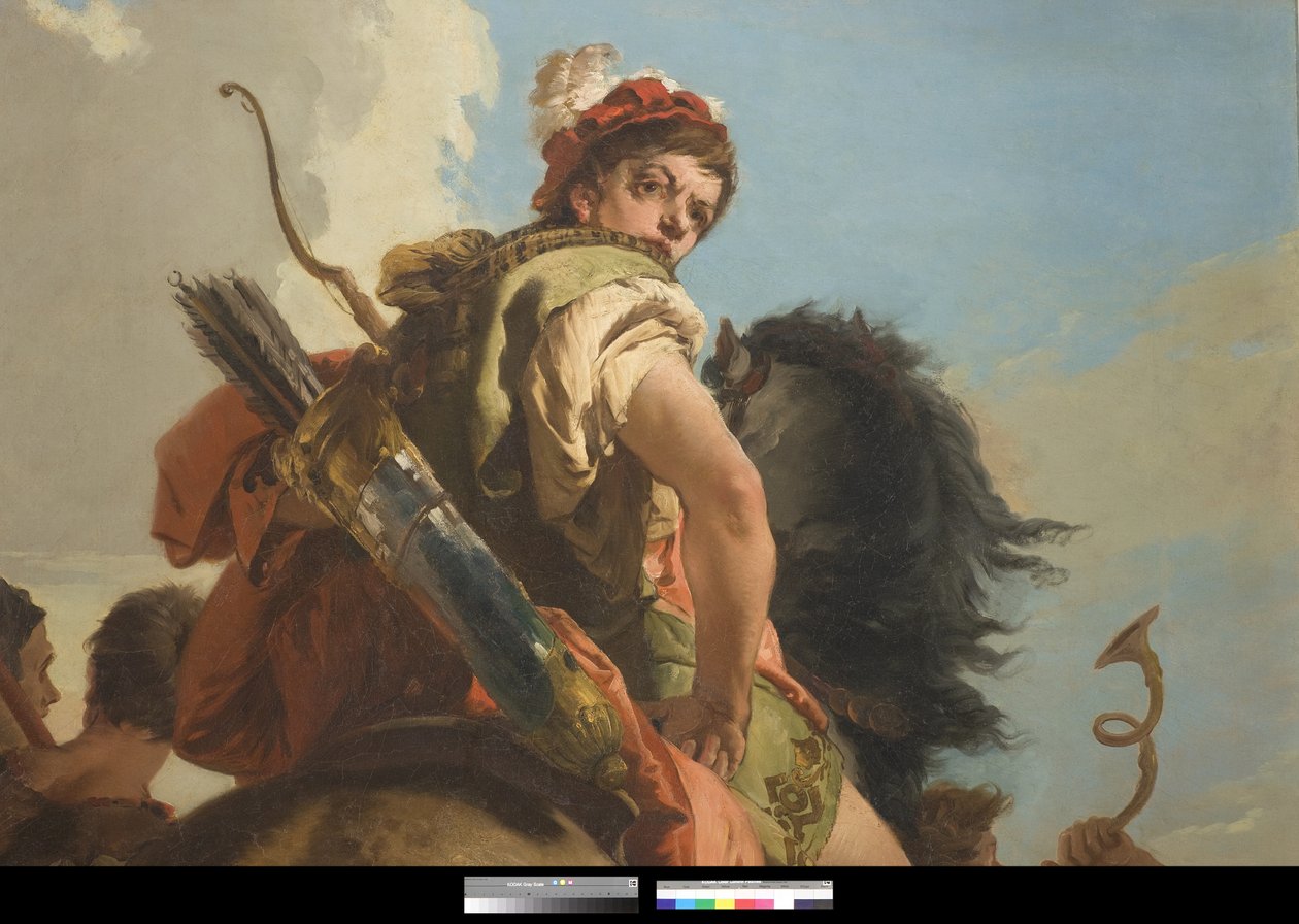 Cacciatore a cavallo, 1718-30 da Giovanni Battista Tiepolo