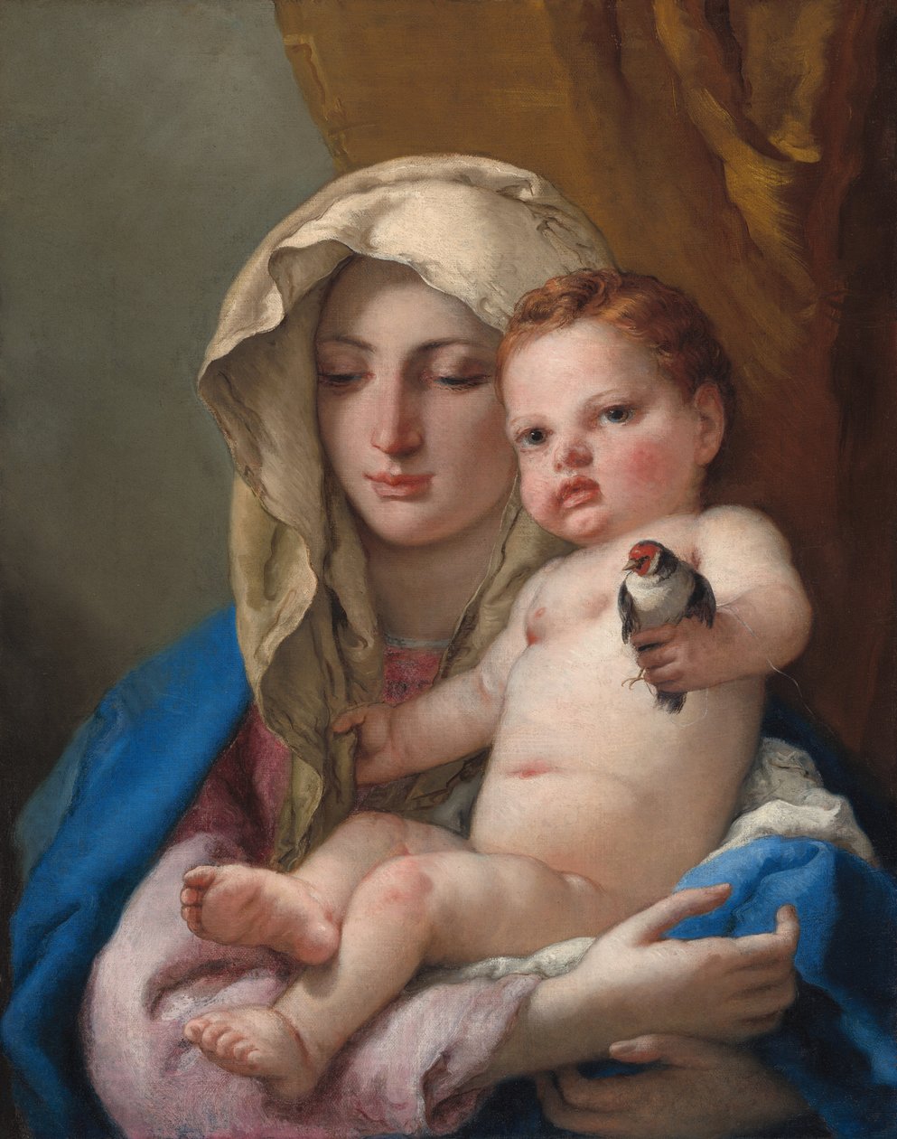 Madonna del Cardellino da Giovanni Battista Tiepolo