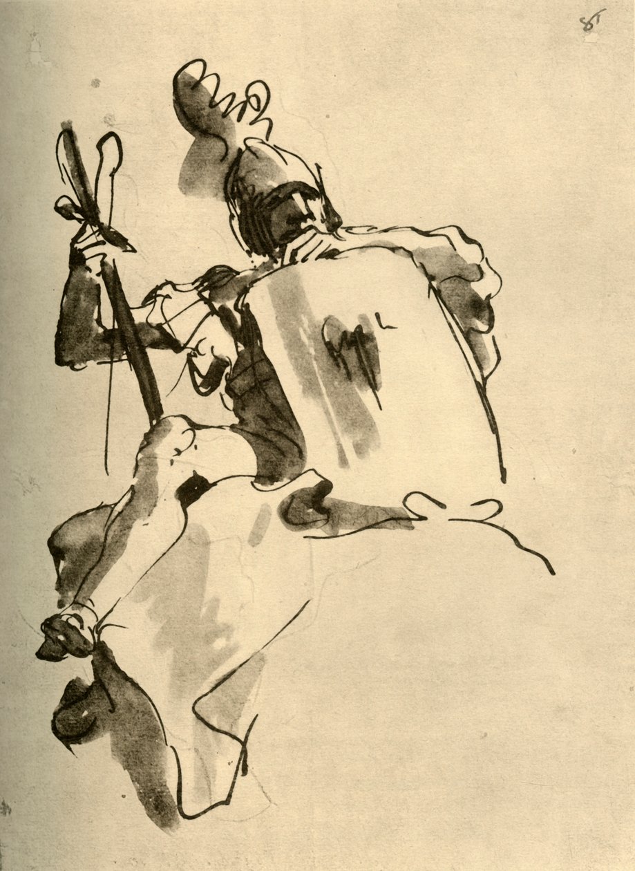 Marte, 1757, 1928 da Giovanni Battista Tiepolo