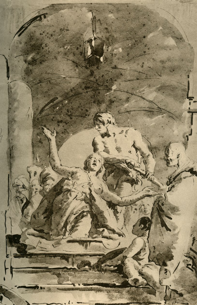 Martirio di S. Giustina da Giovanni Battista Tiepolo
