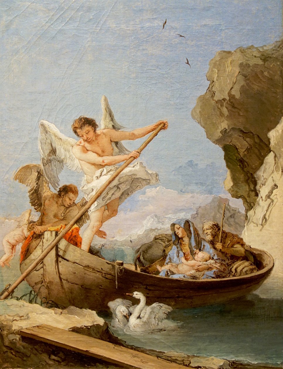 Portoghese: Fuga in Egitto Volo in Egitto da Giovanni Battista Tiepolo