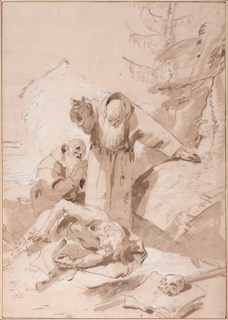 San Fidelis di Sigmarigen e San Giuseppe di Leonessa da Giovanni Battista Tiepolo