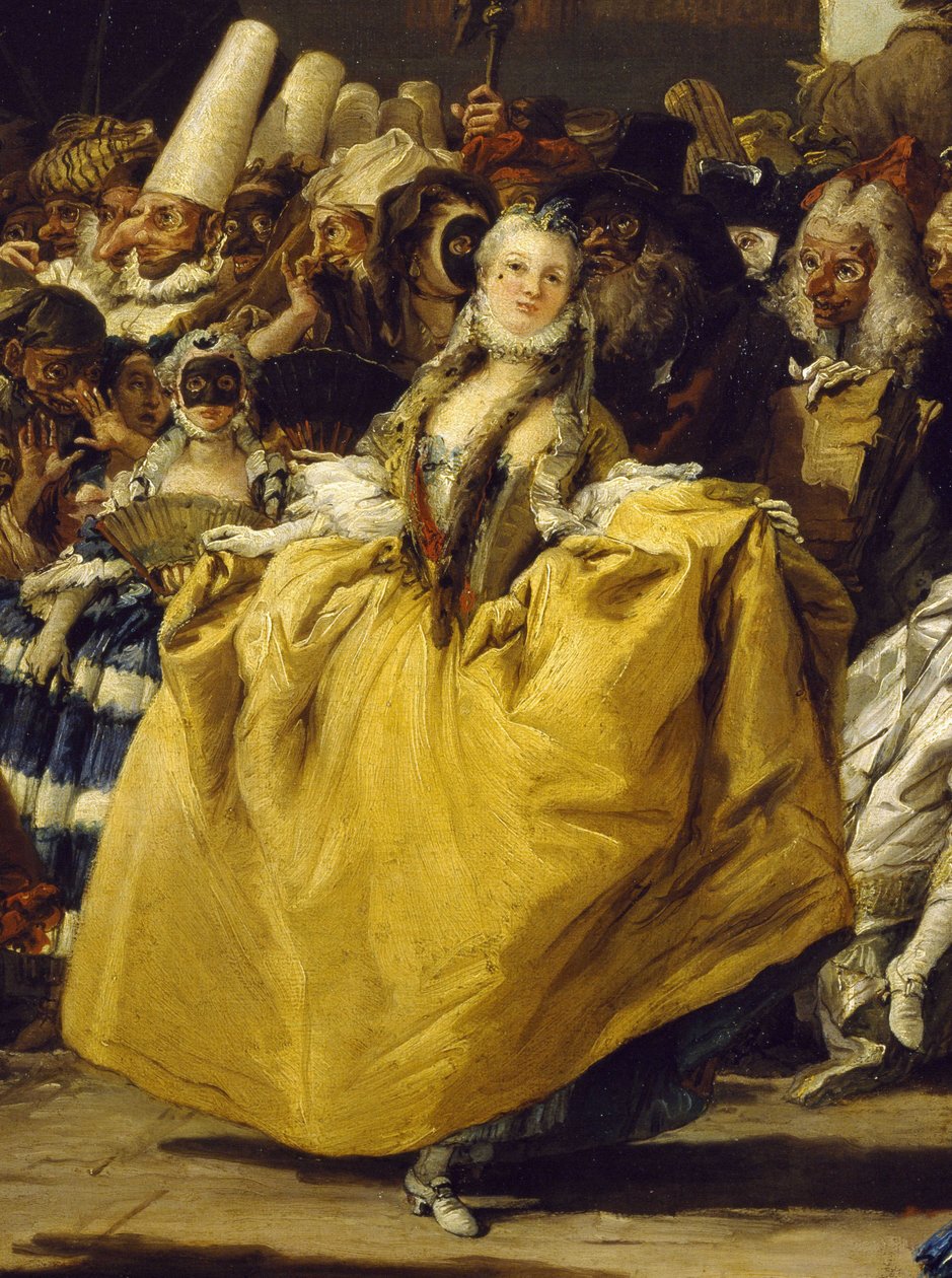 Scena di carnevale o Il minuetto da Giovanni Battista Tiepolo