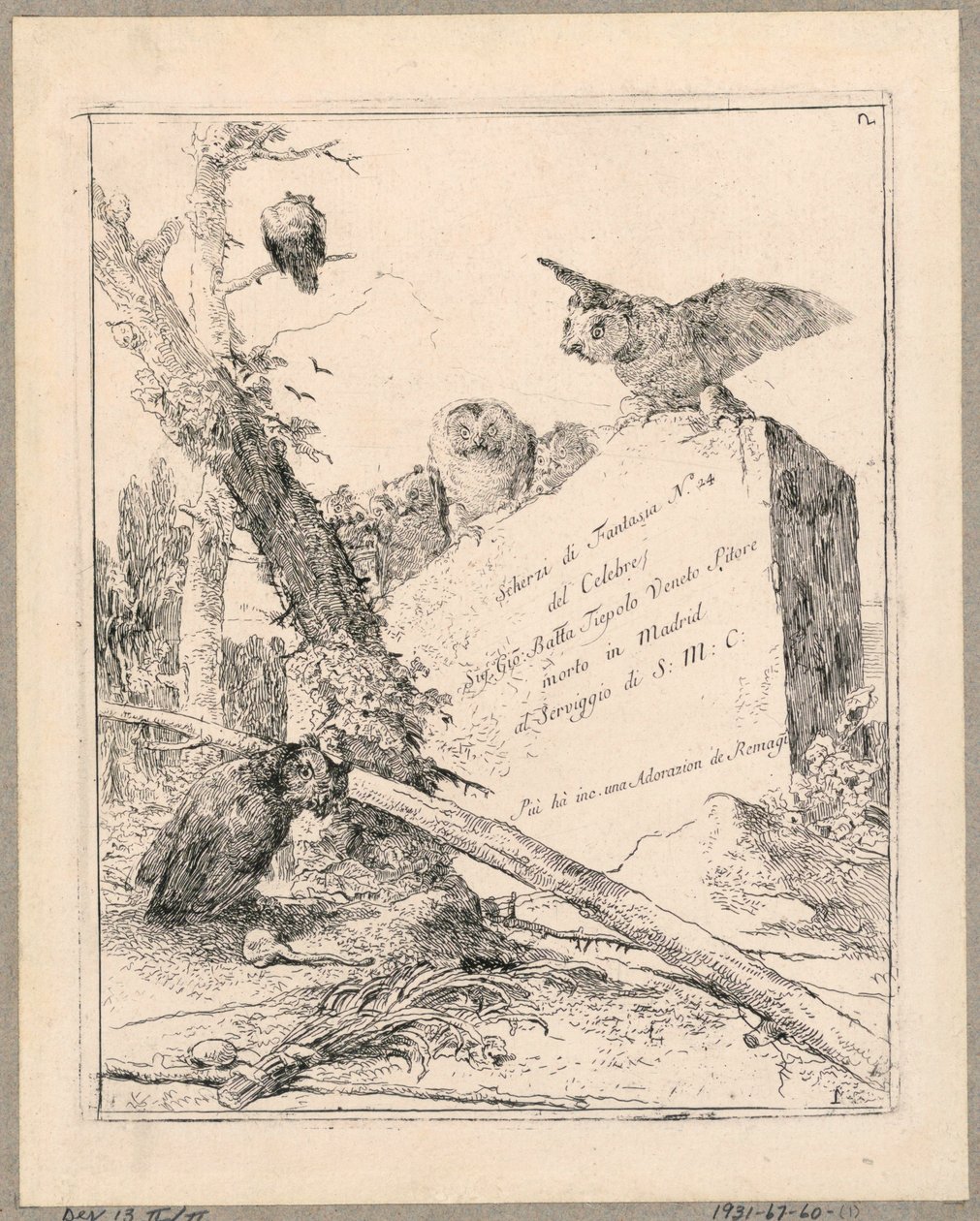 Scherzi di Fantasia da Giovanni Battista Tiepolo