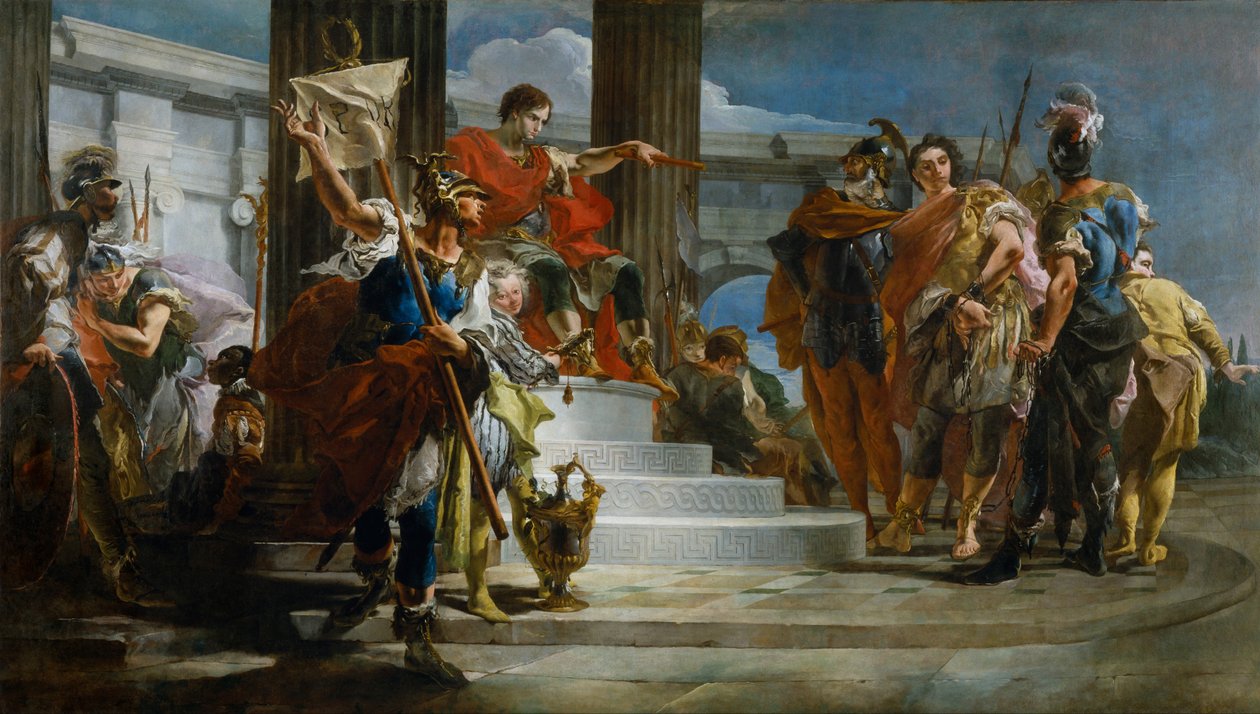 Scipione Africano che libera Massiva da Giovanni Battista Tiepolo