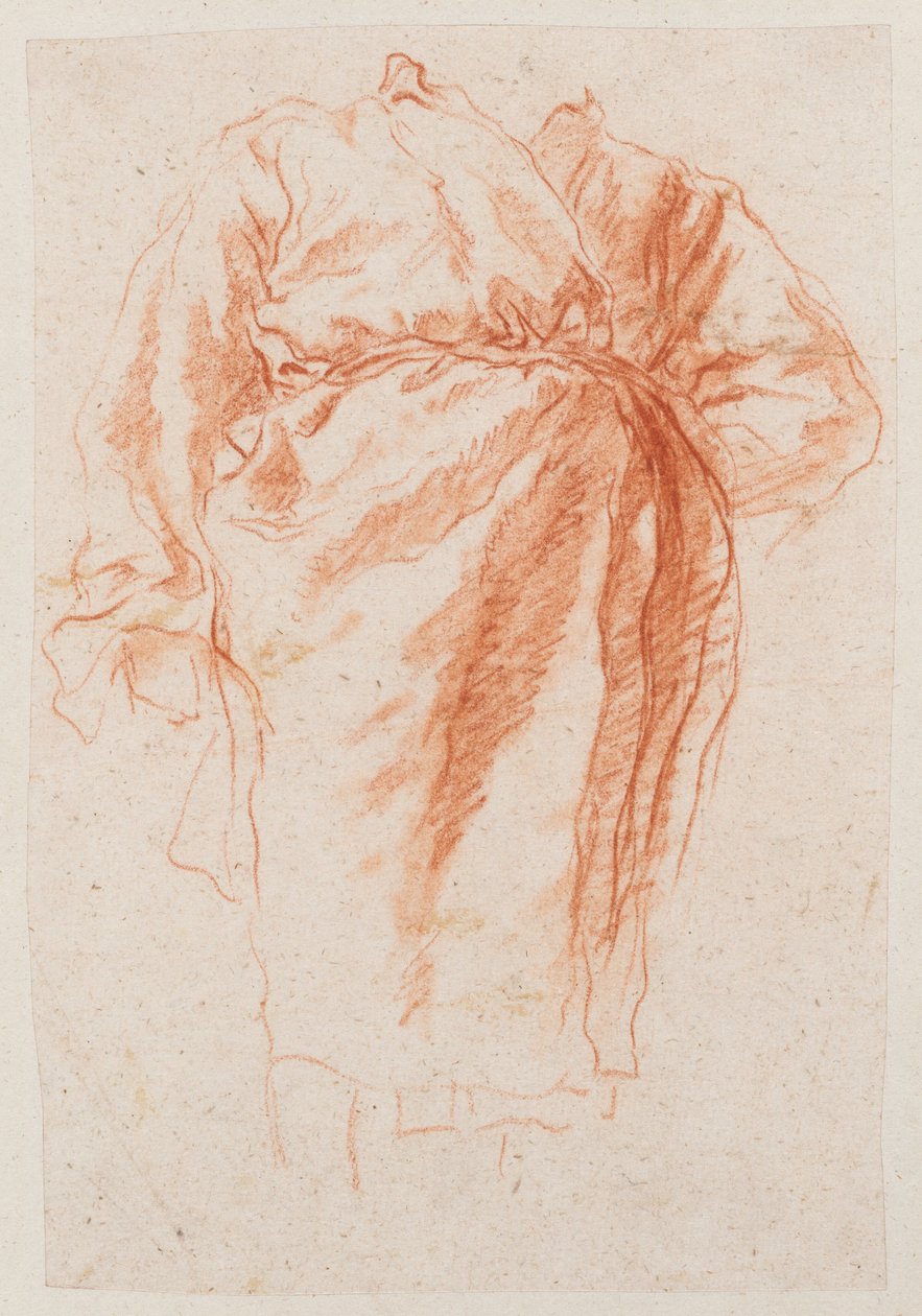Studie einer drapierten Figur da Giovanni Battista Tiepolo
