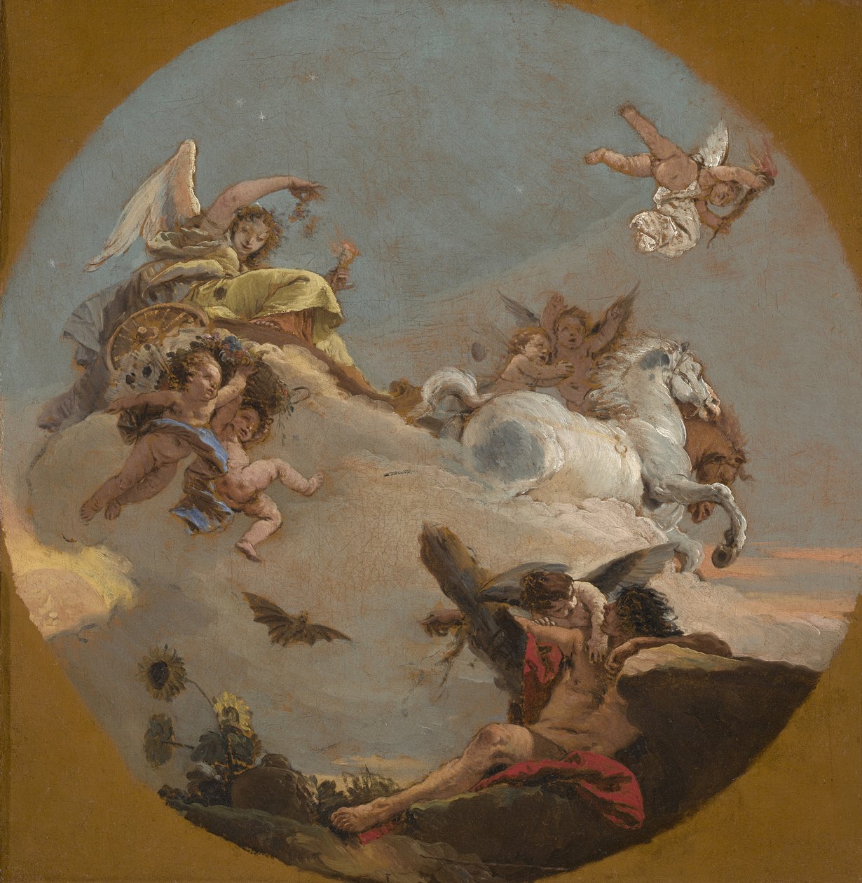 Il carro di Aurora, c.1734 da Giovanni Battista Tiepolo