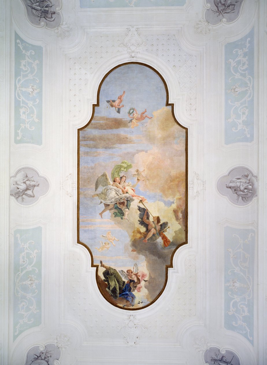 Il trionfo della fortezza e della prudenza da Giovanni Battista Tiepolo