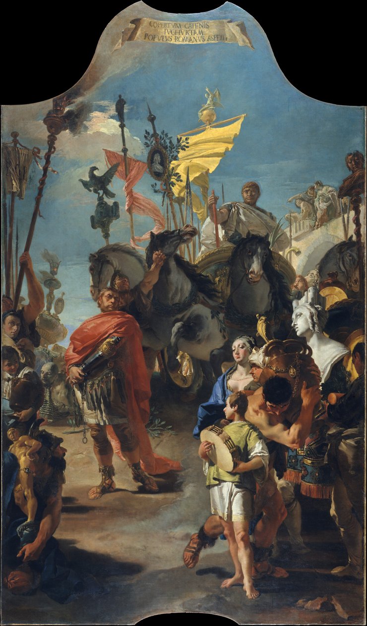 Il trionfo di Mario da Giovanni Battista Tiepolo
