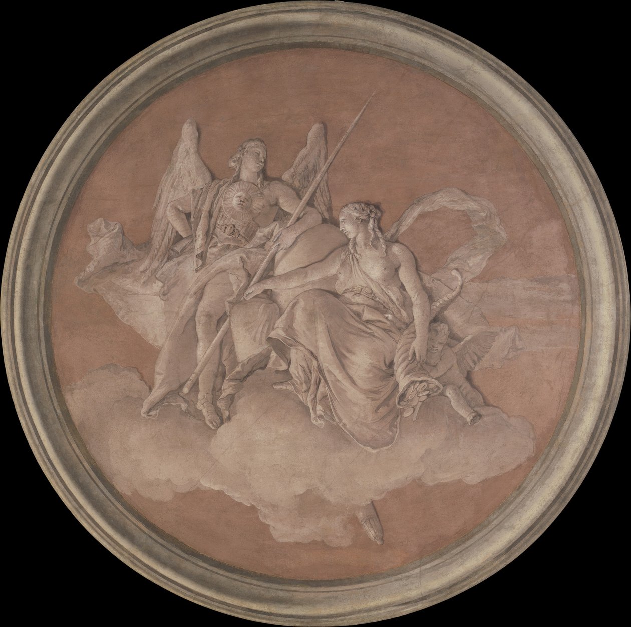 Virtù e Abbondanza da Giovanni Battista Tiepolo