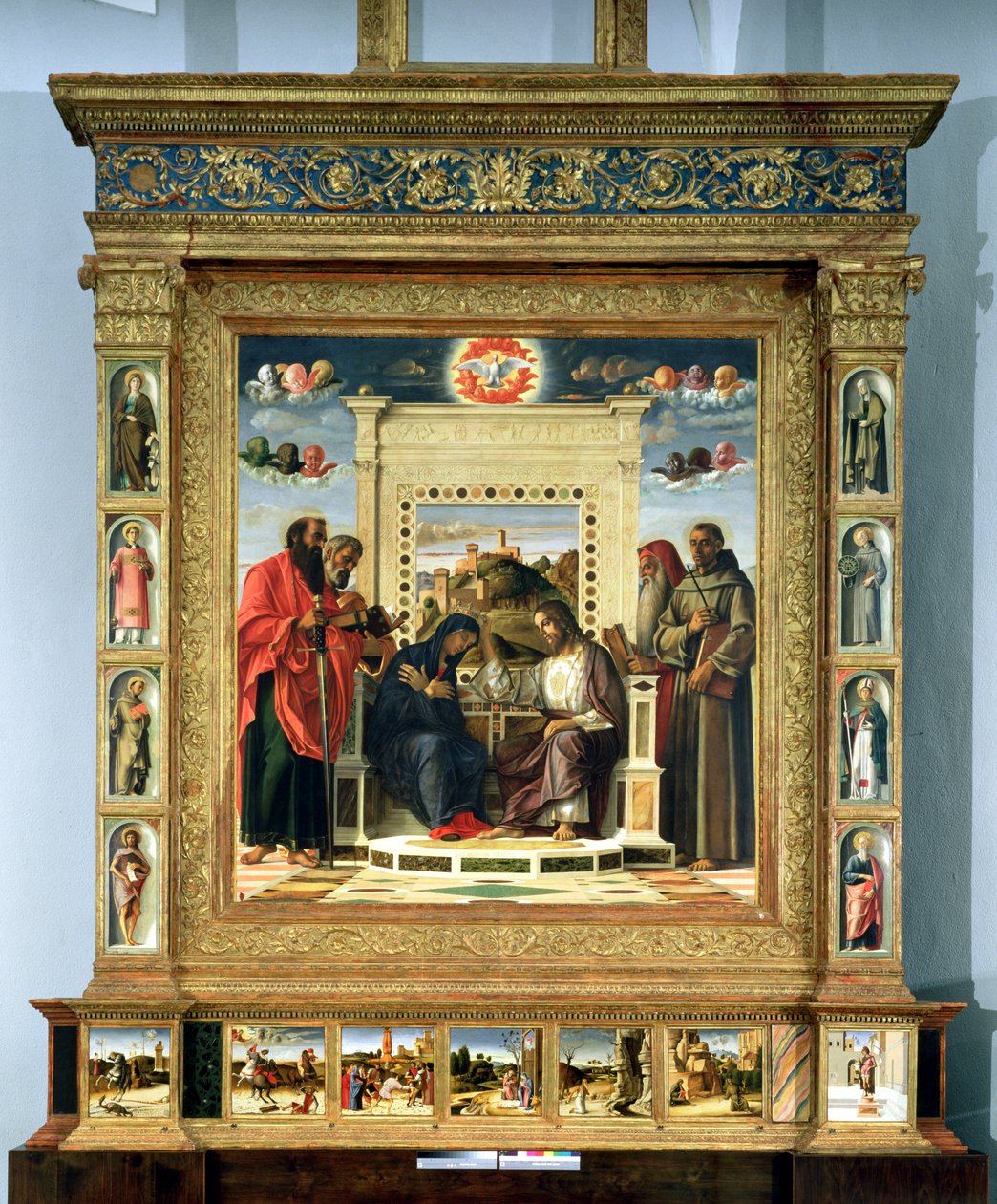 Incoronazione della Vergine con SS. Paolo, Pietro, Girolamo e Francesco d