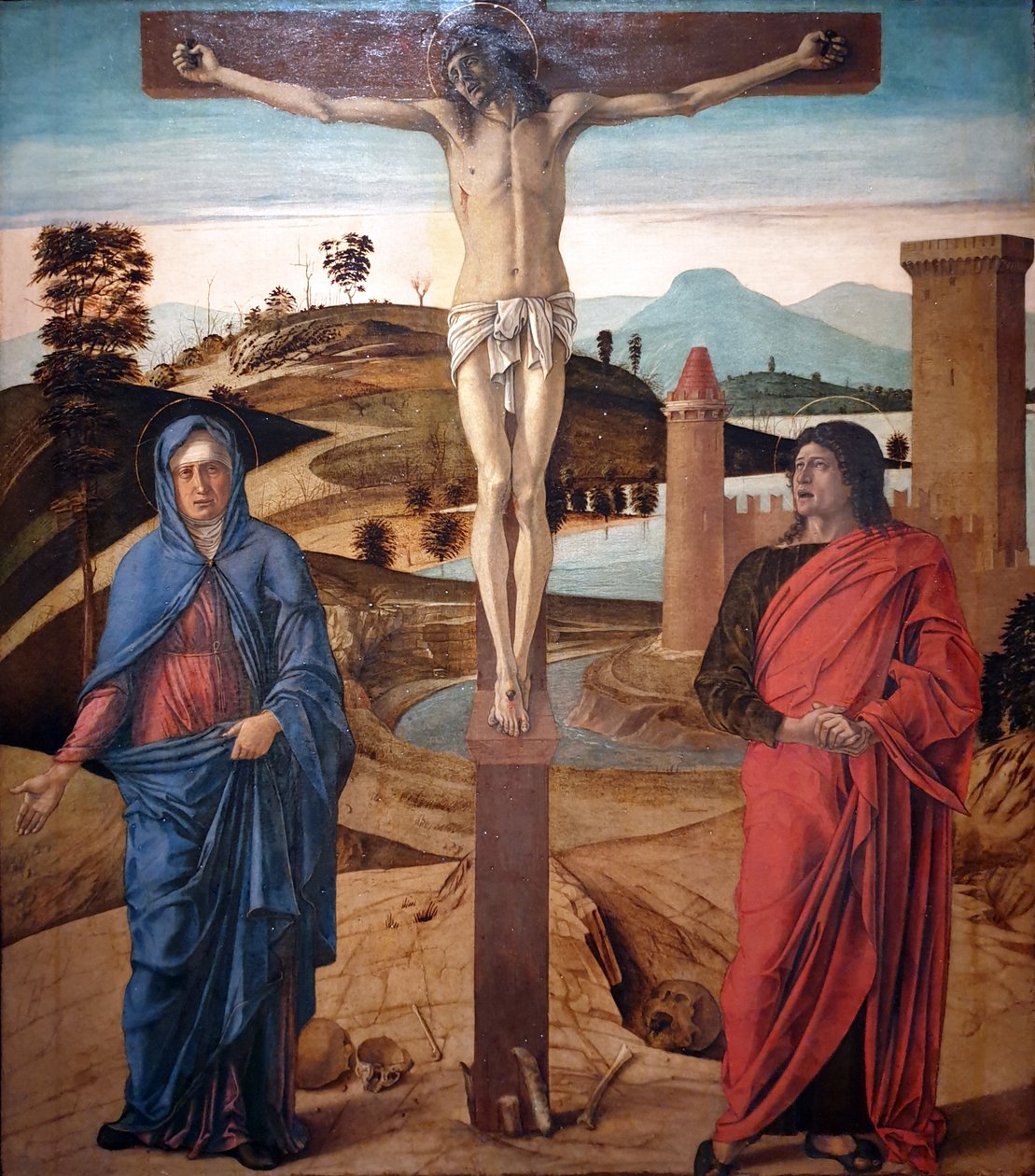 Francese: Le Calvaire Calvary da Giovanni Bellini
