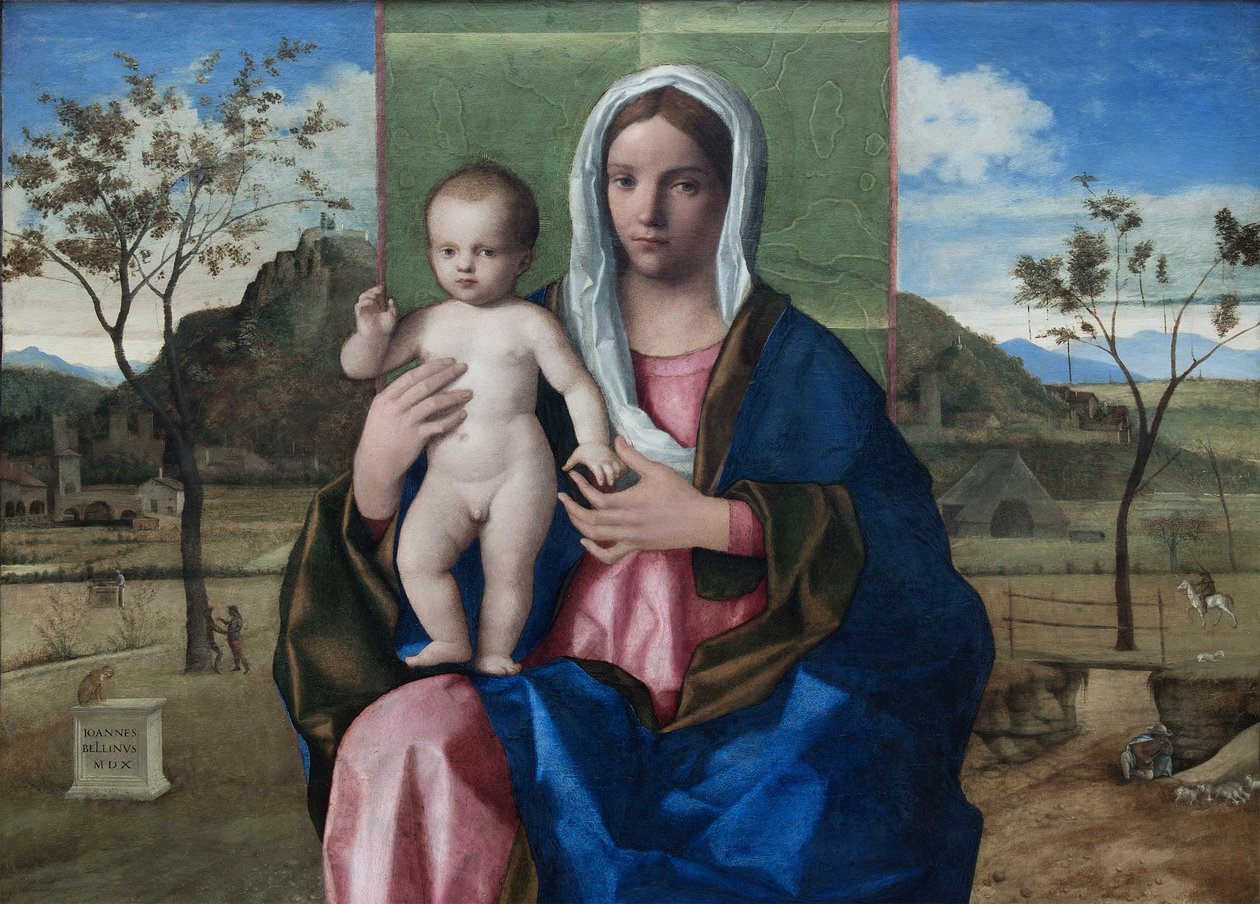 Benedizione della Madonna e del Bambino da Giovanni Bellini
