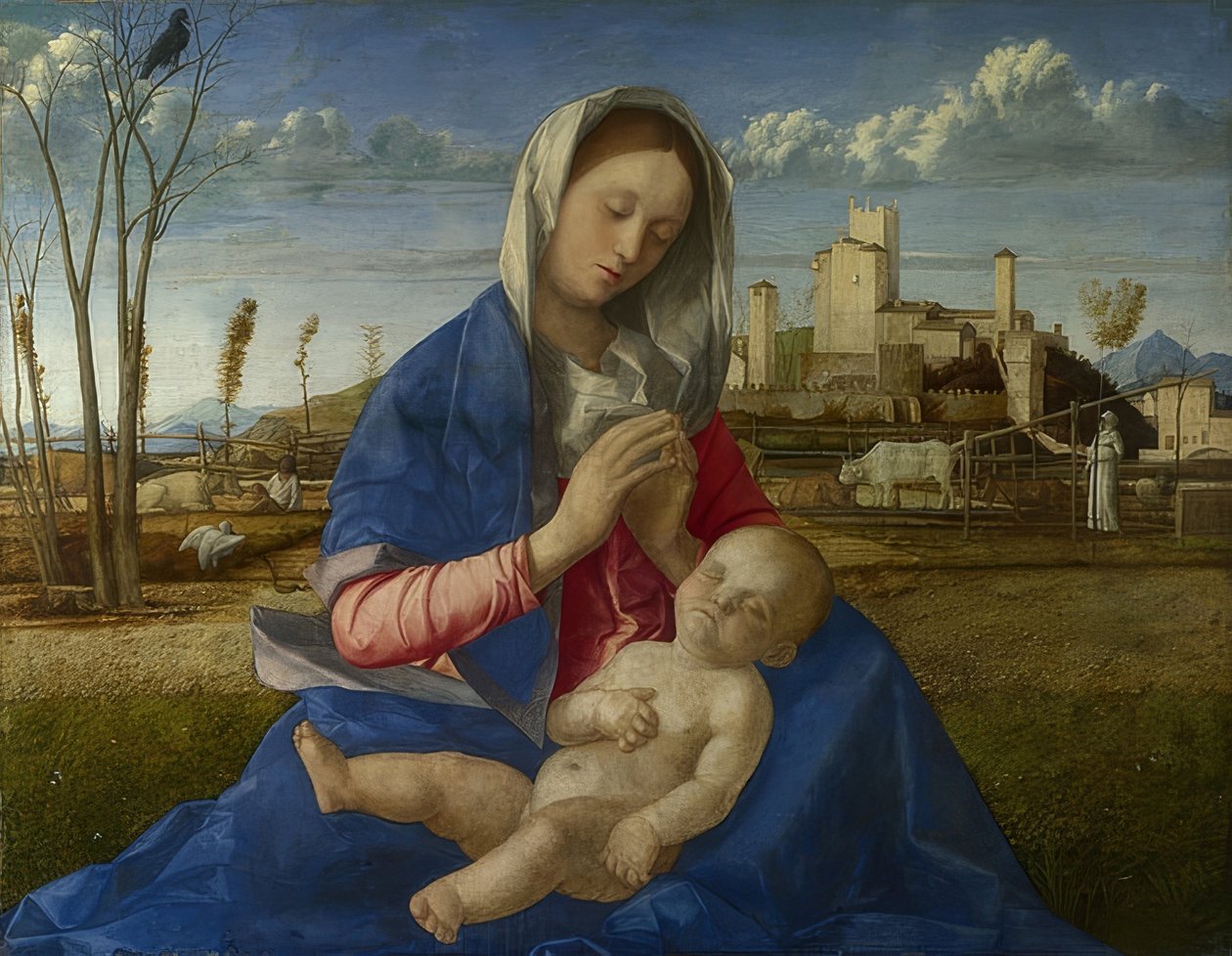 Madonna del prato. Circa 1500 da Giovanni Bellini