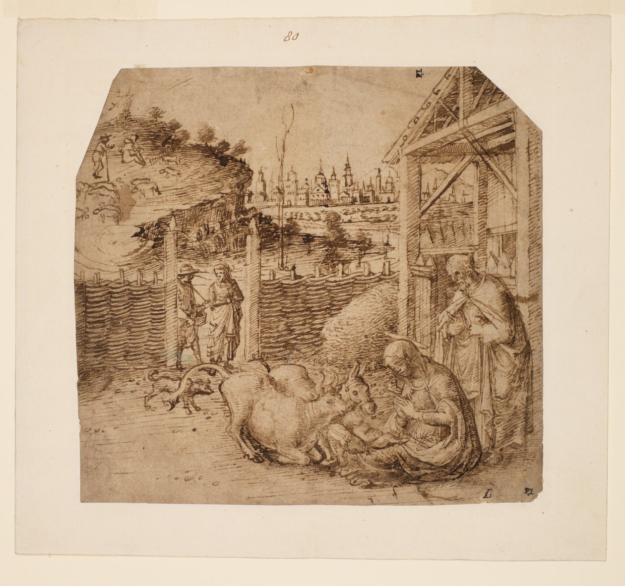 Natività, circa 1480 da Giovanni Bellini