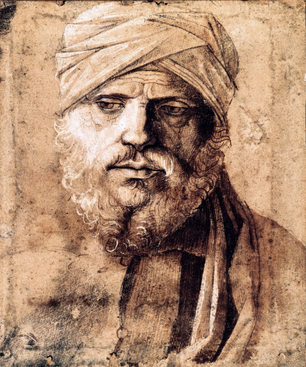 Ritratto di uomo con turbante da Giovanni Bellini