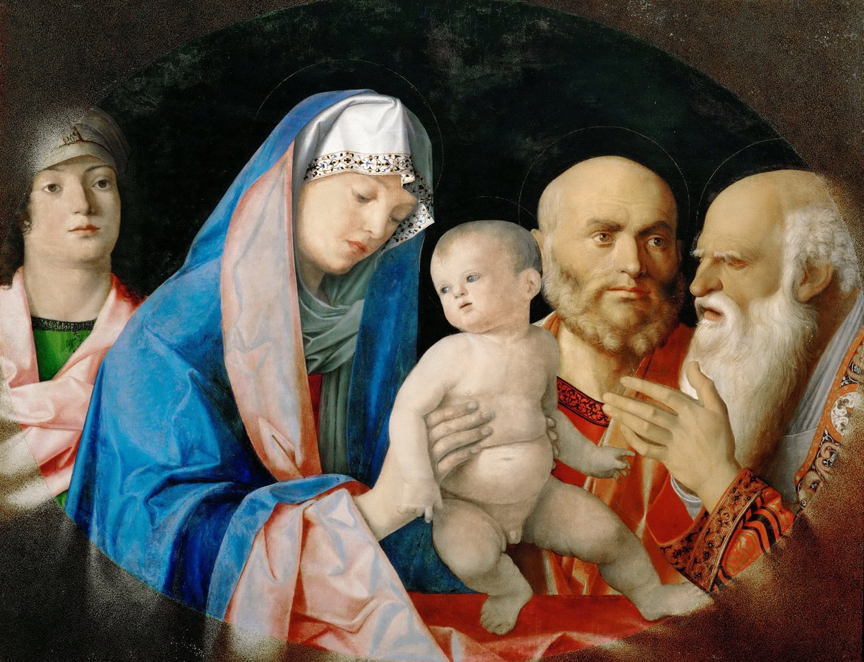La presentazione al tempio, con Anna la profetessa da Giovanni Bellini