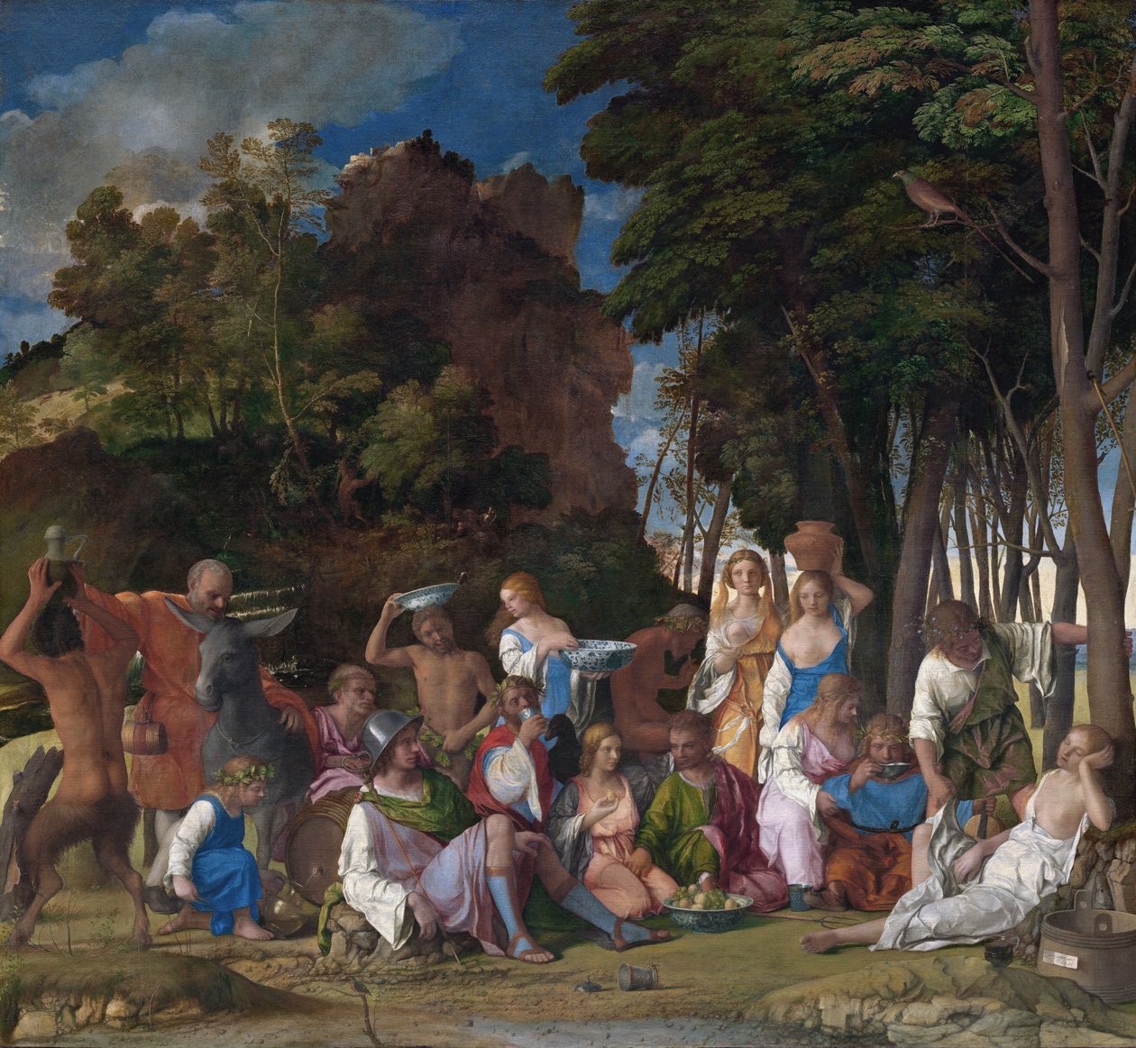 La festa degli dei da Giovanni Bellini