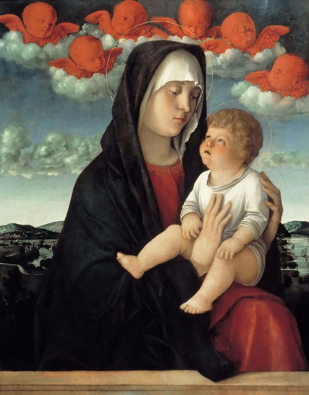La Vergine e il bambino, c. 1500 da Giovanni Bellini