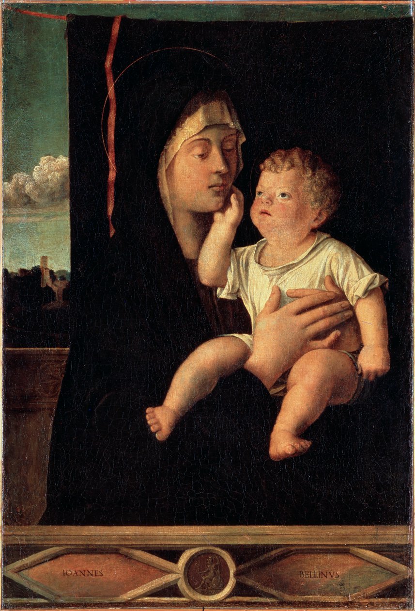 Vergine e Bambino, 15° o inizio 16° secolo da Giovanni Bellini