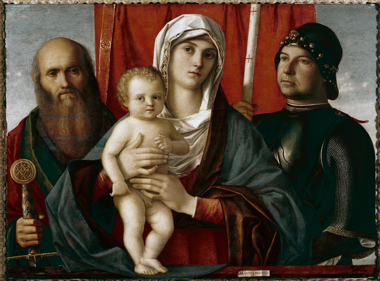 Vergine con bambino tra San Paolo e San Giorgio da Giovanni Bellini