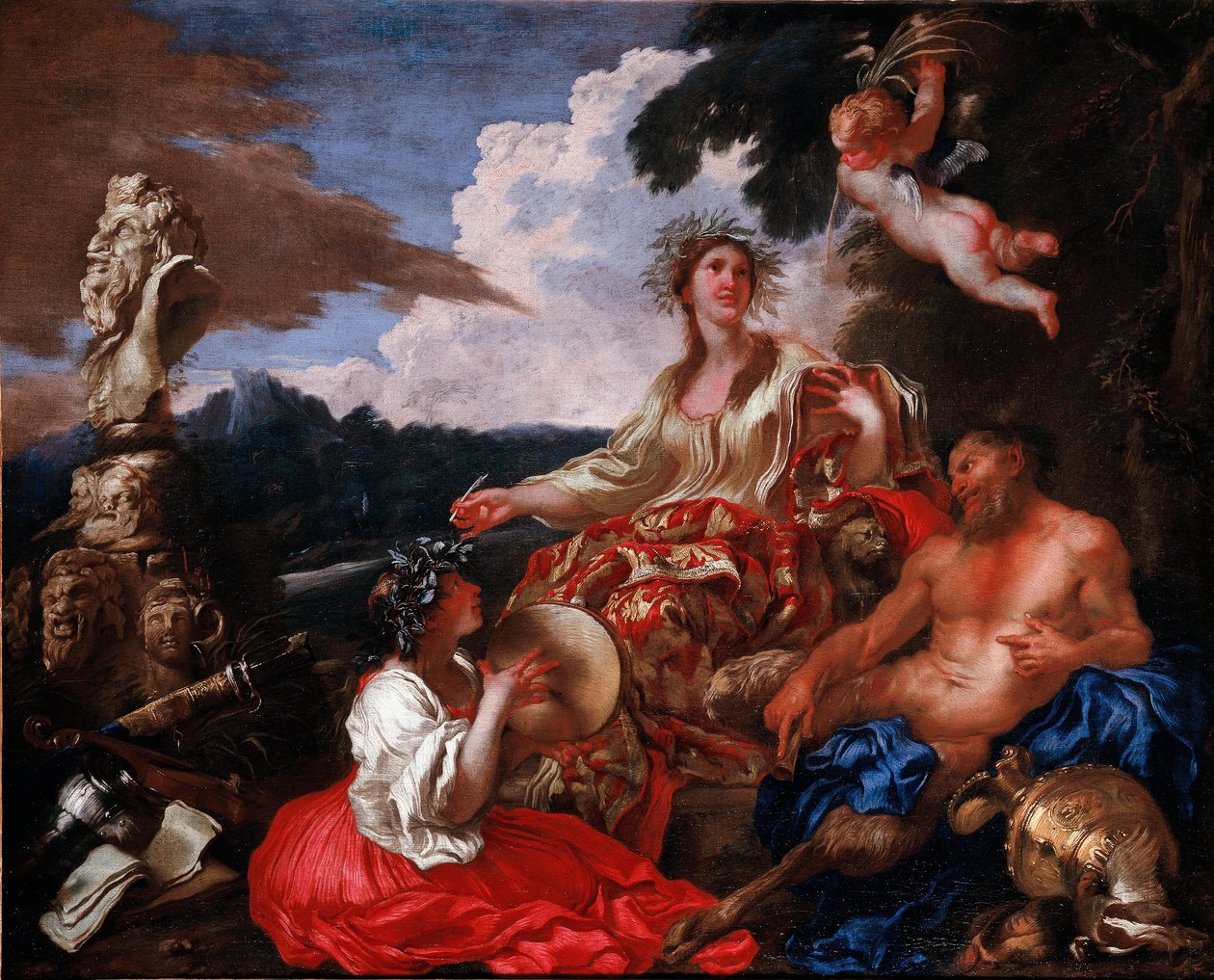 Allegoria della musica da Giovanni Benedetto Castiglione