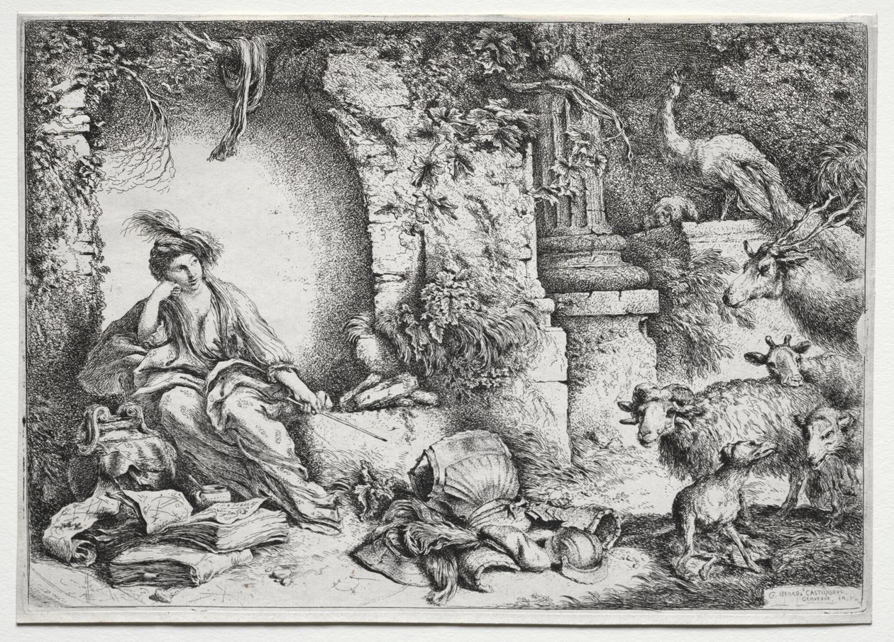 La malinconia da Giovanni Benedetto Castiglione
