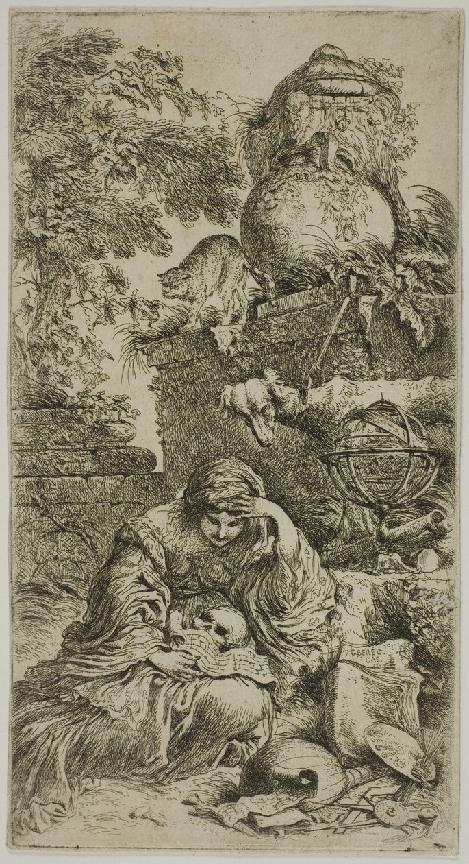 Malinconia da Giovanni Benedetto Castiglione