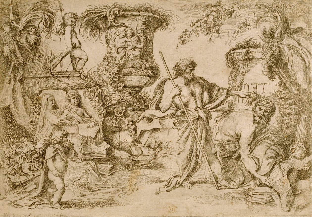 Temporalis Aeternitas da Giovanni Benedetto Castiglione