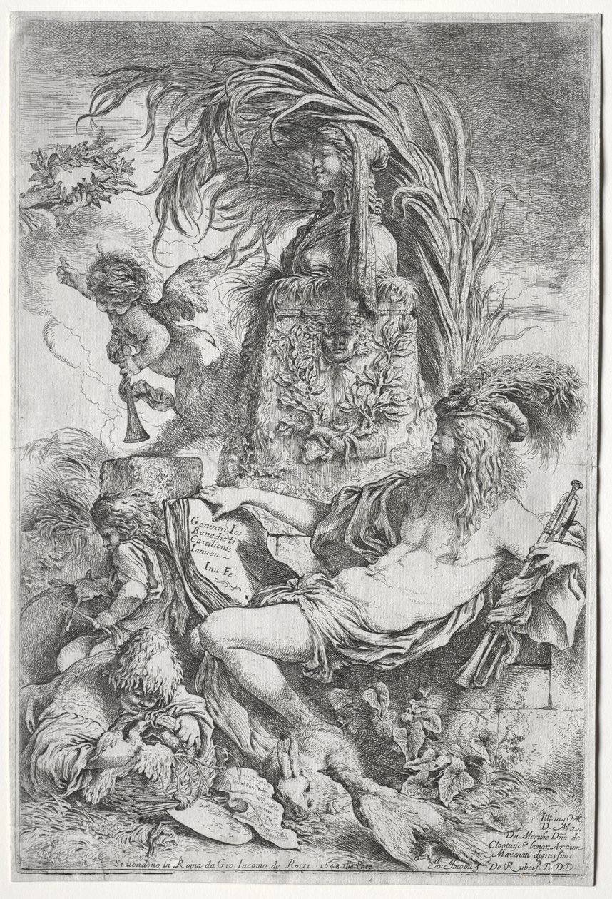 Il genio di Castiglione da Giovanni Benedetto Castiglione