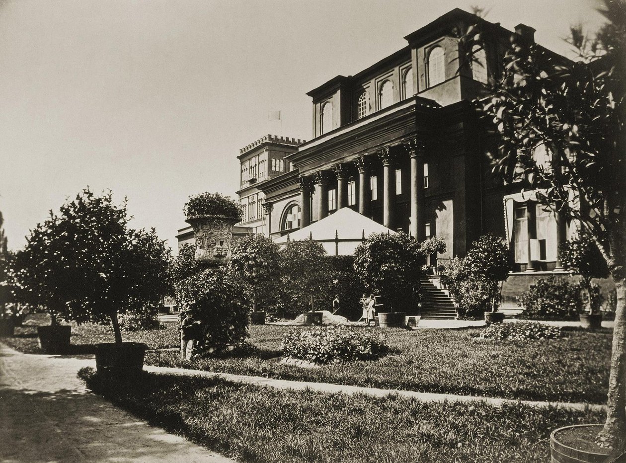 La residenza Paskevich a Gomel, 1860 da Giovanni Bianchi