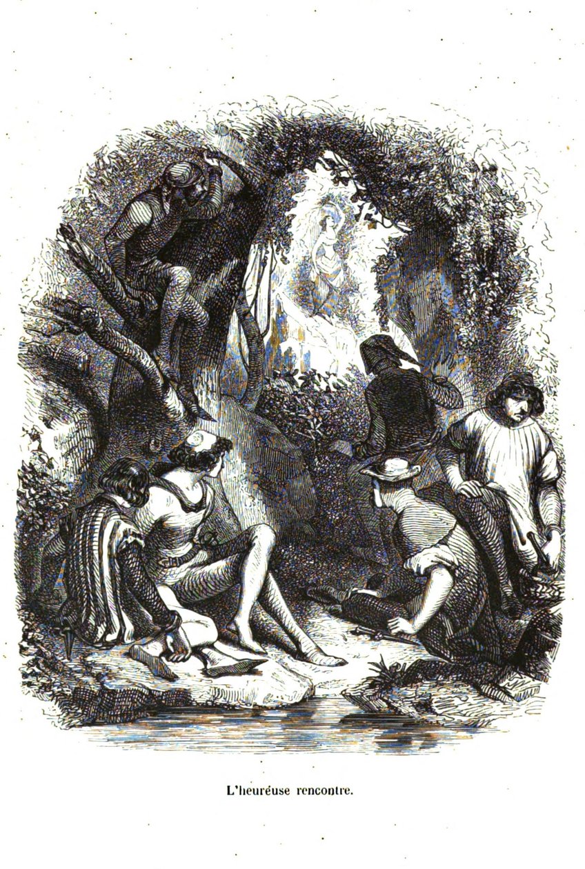 Decameron - Giorno 5, racconto 6 - Il felice incontro da Giovanni Boccaccio