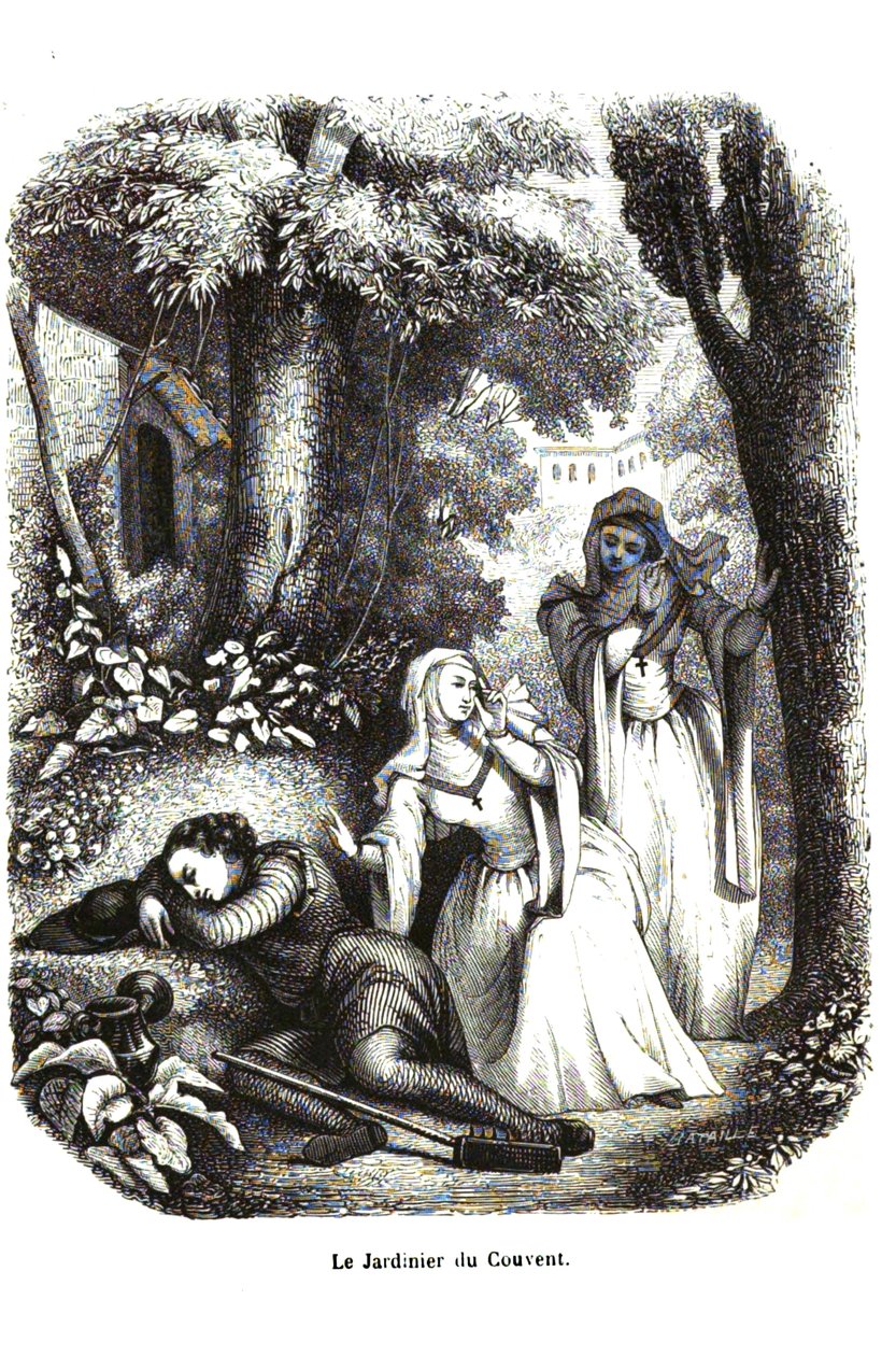 Decameron - Terzo giorno, racconto 1 - Il giardiniere del convento da Giovanni Boccaccio
